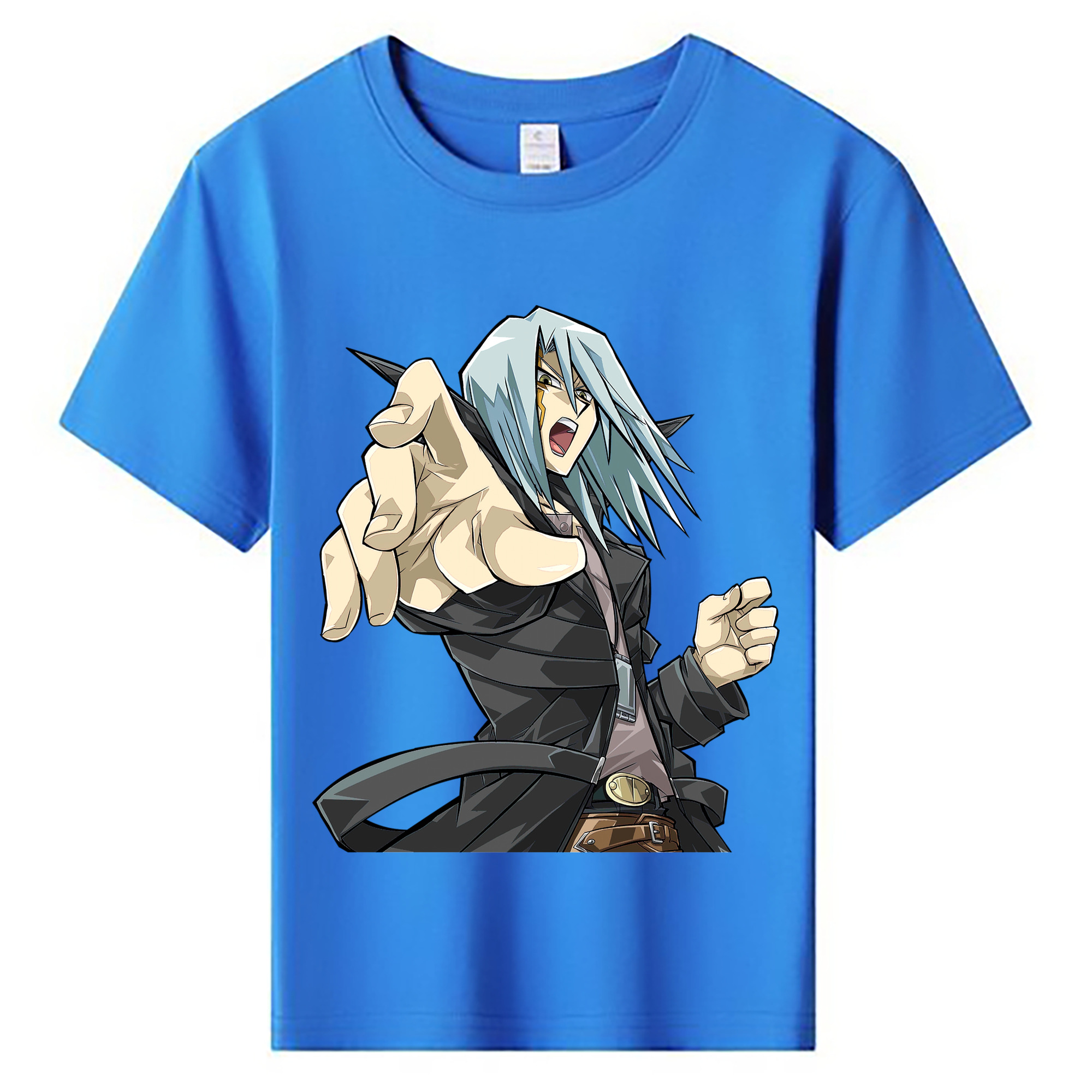 （画像用） 遊☆戯☆王 Yu-Gi-Oh! 綿100％キッズTシャツ（フロントプリント）